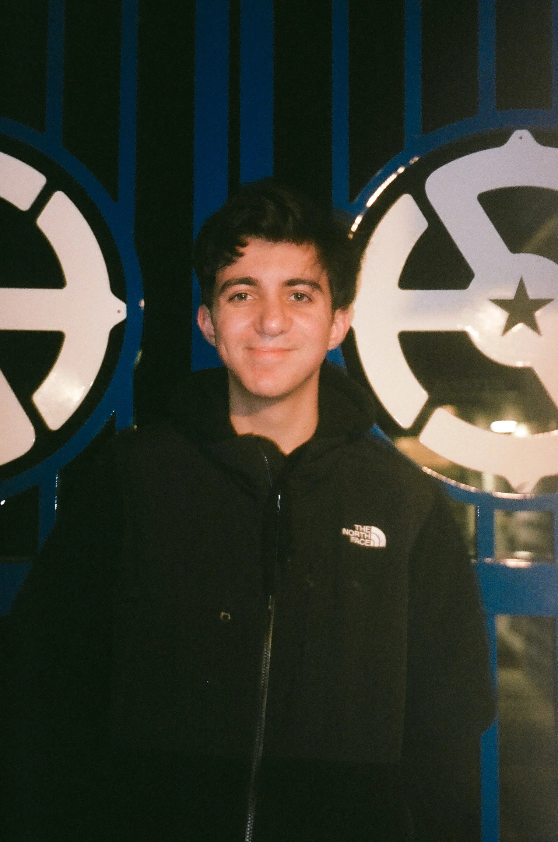 Portrait of Nick at night